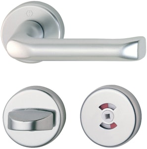 Hoppe London ID Handtag WC silver