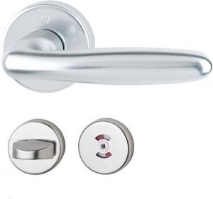 Hoppe Verona ID Handtag WC silver