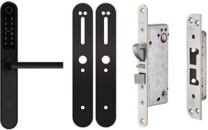 Kodlås BG2000 V2 svart, Dorma komplett