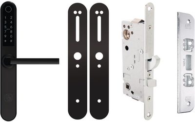 Kodlås BG2000 V2 svart, Assa komplett