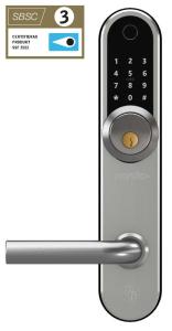 kodlås BG4000 Nordic+ smart lock silver