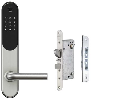 Kodlås BG5000 silver • Dormakaba komplett