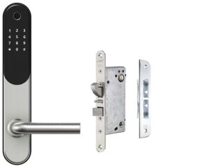 Kodlås BG5000 silver • Dormakaba komplett