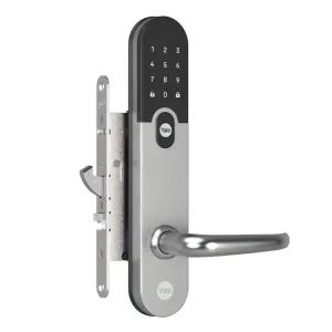 Kodlås Yale Entrus silver