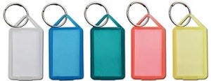 Märkbricka osorterade 50-pack