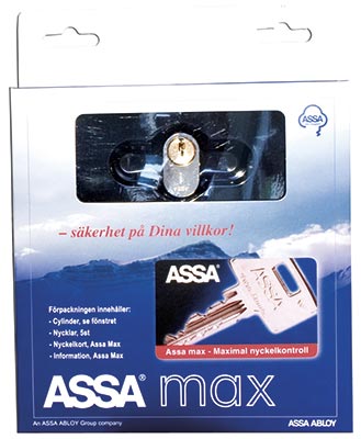 Cylinder Assa max 5601 inkl ny.