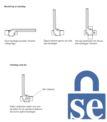 Hoppe London Fönsterhandtag silver