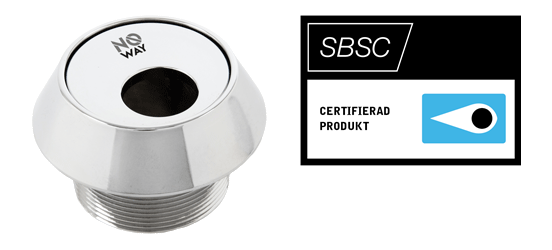 Noway Låsskydd Cylinderring 21 (13-21 mm)