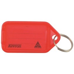 Nyckelbricka Kevron Röd 100-pack