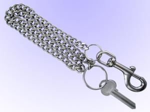 Nyckelkedja karbinhake 75mm • 600mm • grov