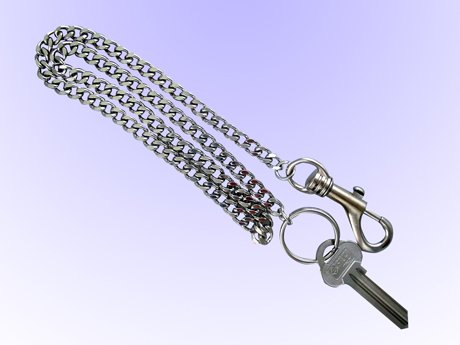 Nyckelkedja karbinhake 55mm • 600mm