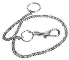 Nyckelkedja karbinhake 75mm • 400mm
