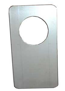 Täckskylt 70x130mm (PO167)