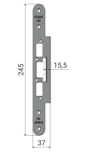 Robust Monteringsstolpe T66