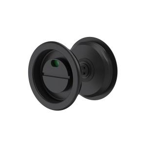 Skjutdörrsbeslag Toalettlås Roca, Svart