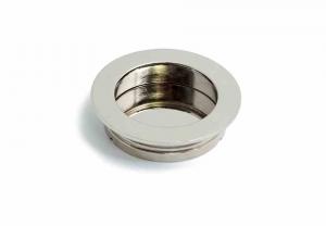 Skjutdörrshandtag 595 Nickel