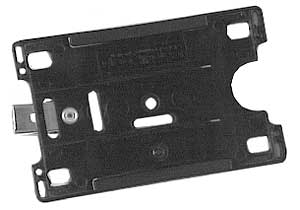 Korthållare med clips