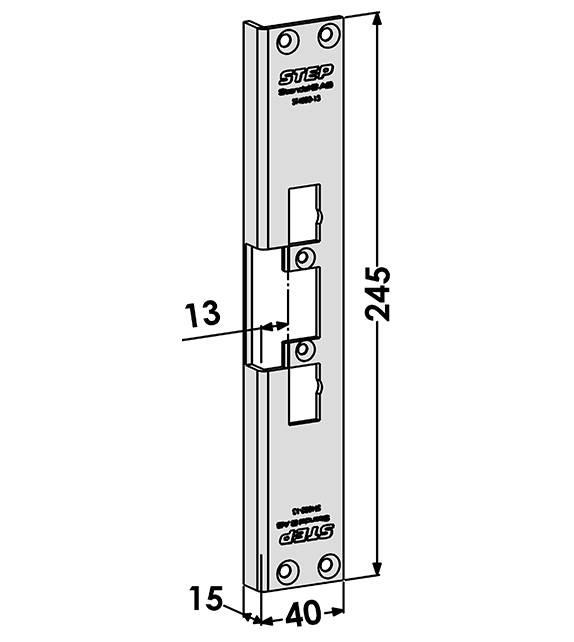 Step montagestolpe ST4002-13