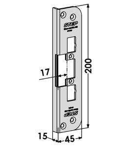 Step montagestolpe ST4078 Vinklad