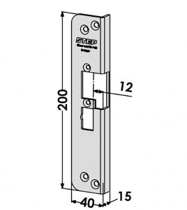 Step montagestolpe ST4006 Vinklad