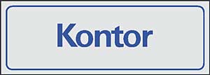 Skylt Kontor