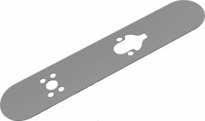 Täckskylt BG5000 silver 2-pack