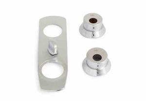 Vredskylt / cylinderbehör borstad krom