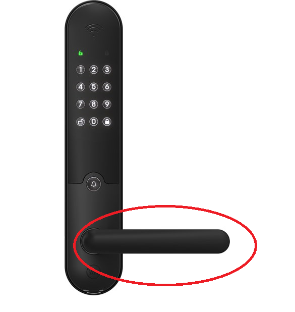 Yale Doorman L3 Handtag svart