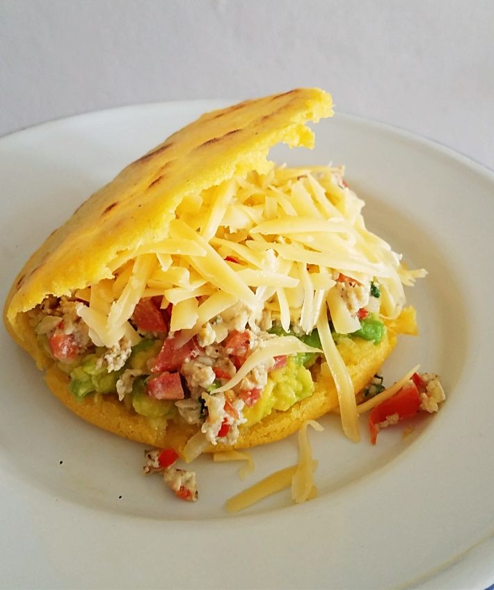 Receta fácil para saber cómo hacer arepas venezolanas con relleno