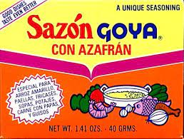 SAZON GOYA CON AZAFRAN