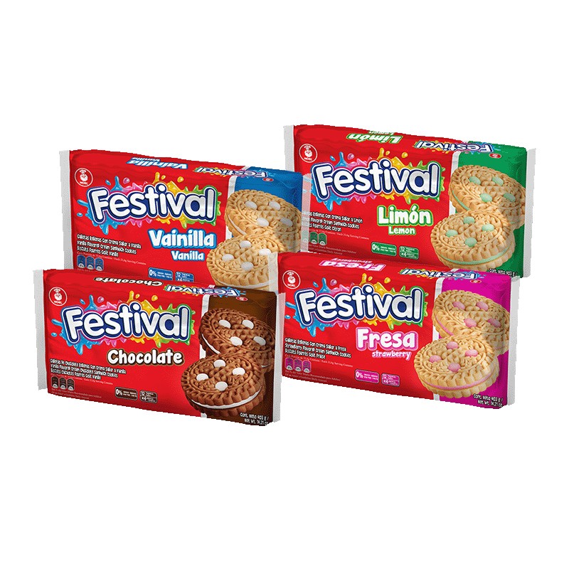 FESTIVAL SURTIDA X 4