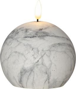 Star Trading Flamme Marble Blockljus LED Grå
