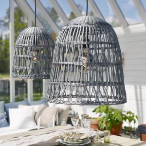 Star Trading Knute Lampskärm Grå 33cm