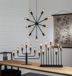 Star Trading Pix Ljusstake LED Svart