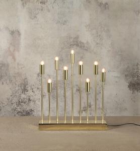 Star Trading Pix Ljusstake LED Mässing