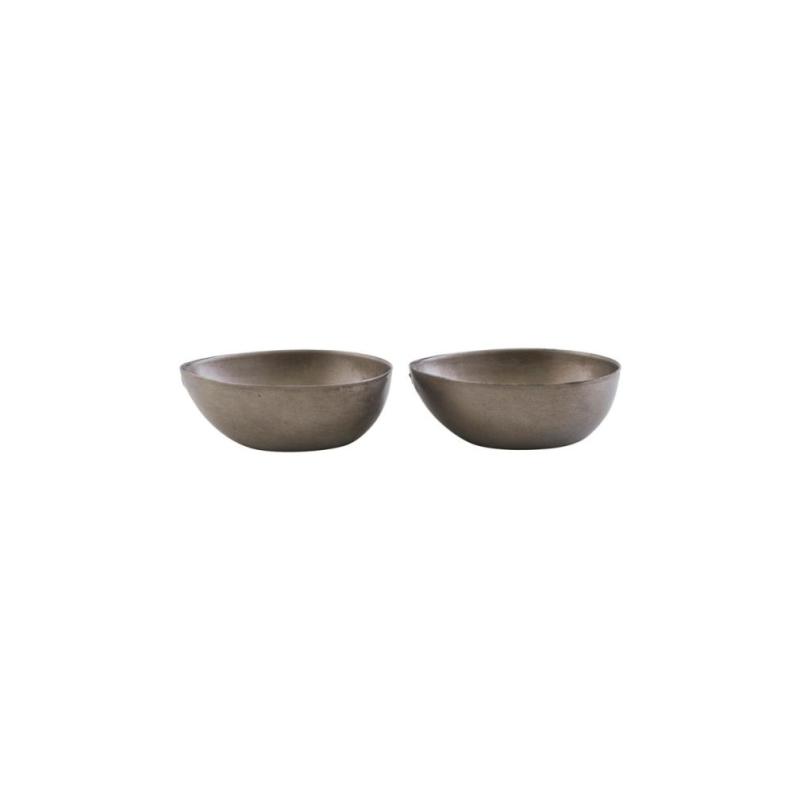 House Doctor Egg Ljusstake Gunmetal 6-pack at lavanille