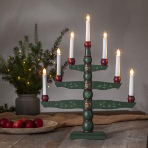 Star Trading Tradition Ljusstake Grön