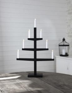 Star Trading Tripp Ljusstake 77cm Svart