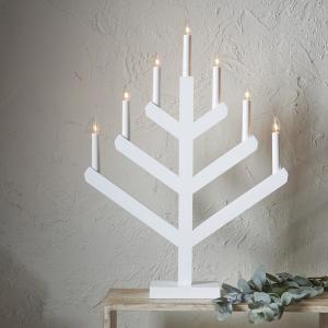 Star Trading Vinga Adventsljusstake 62cm Vit