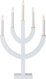 Star Trading Anno Adventsljusstake 59cm Vit