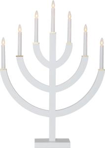 Star Trading Anno Adventsljusstake 71cm Vit