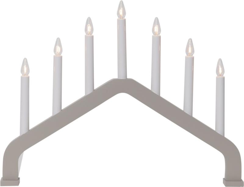 Star Trading House Adventsljusstake Beige 37cm at lavanille