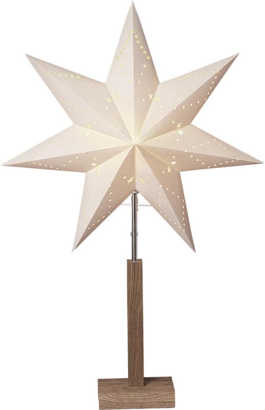 Star Trading Karo Julstjärna På Fot Vit 70cm at lavanille
