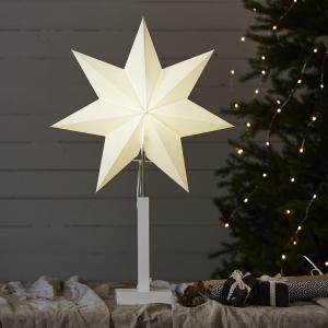 Star Trading Karo Julstjärna 70cm På Fot Vit