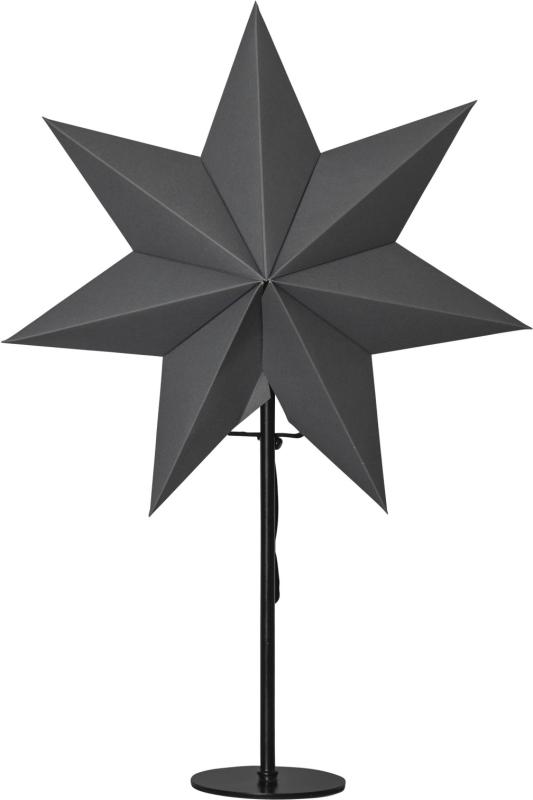 Star Trading Mixa Julstjärna 50cm På Fot Grå at lavanille
