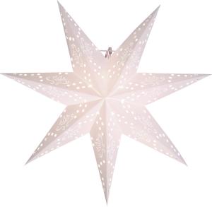 Star Trading Romantic Julstjärna Vit 54cm