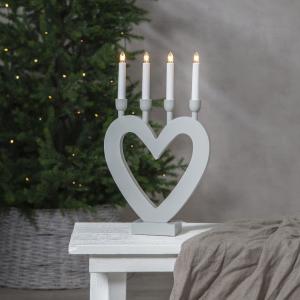 Star Trading Dala Adventsljusstake Grå