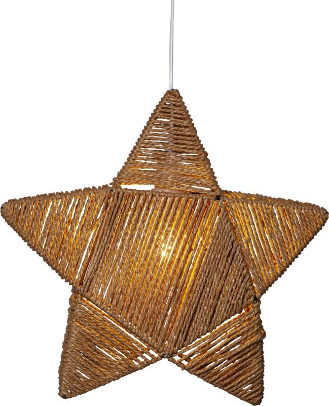 Star Trading Rappe Stjärna Brun 41cm at lavanille