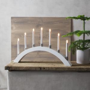 Star Trading Tall Ljusstake Vit