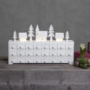 Star Trading Yuletide Dekoration Vit 22,5cm